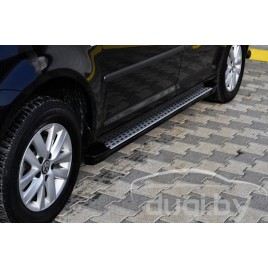 Защита порогов подножки KURE для Volkswagen Caddy (к.б.)